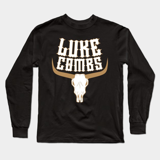 luke combs classic design Long Sleeve T-Shirt by Animals Project